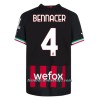 Camiseta de fútbol AC Milan Bennacer 4 Primera Equipación 2022-23 - Hombre